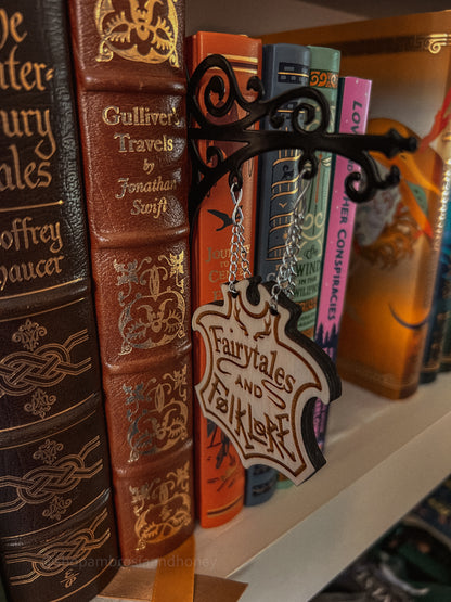 "Fairytales and Folklore" Bookshelf Tavern Sign *PREORDER*