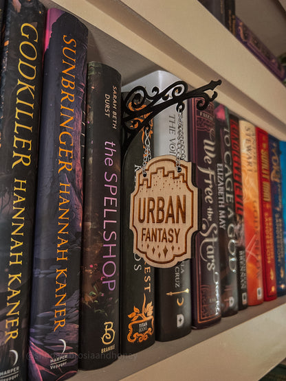 "Urban Fantasy" Bookshelf Tavern Sign *PREORDER*