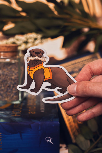 Messenger Otter Sticker
