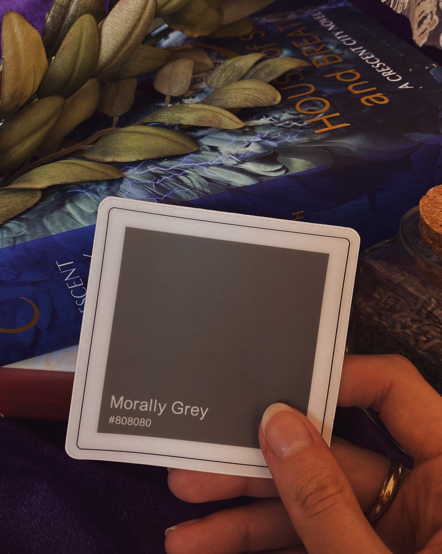 Morally Grey Sticker